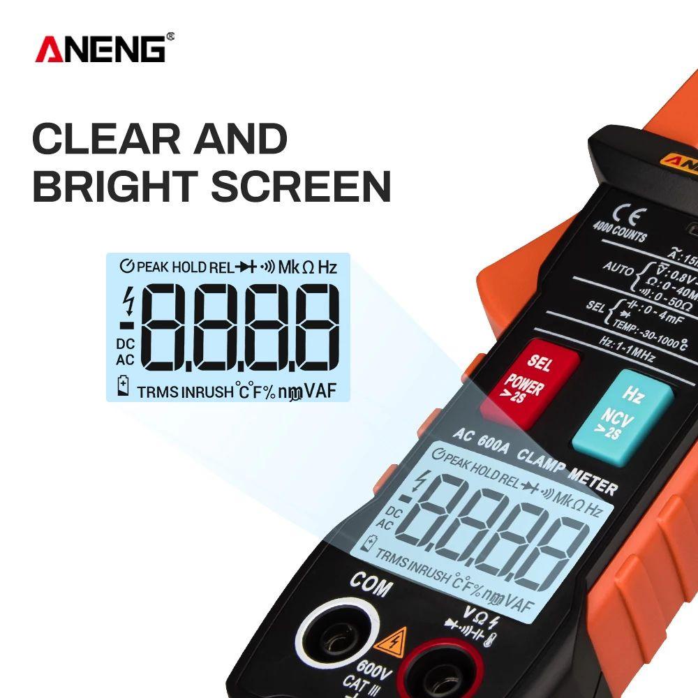 Kẹp Kiểm Tra Dòng Điện DC / AC Kỹ Thuật Số Độ Chính Xác Cao