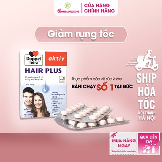 Aktiv Hair Plus hỗ trợ giảm rụng tóc - Chính hãng Doppel herz của Đức.