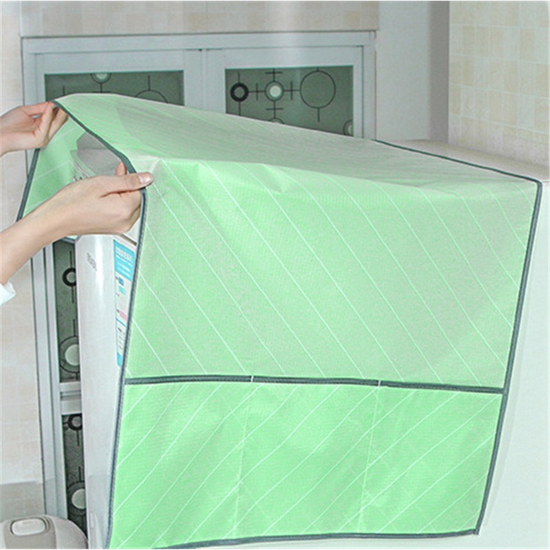 Tấm phủ bảo vệ máy giặt ANAEAT chống bụi chống thấm nước thiết kế có túi tiện dụng