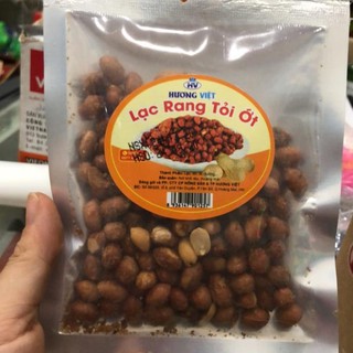 Lạc rang tỏi ớt Hương Việt 100g