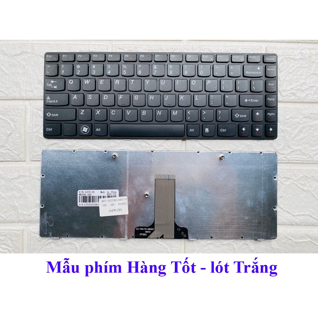 Bàn Phím Laptop Lenovo G470 G475 B470 V470 B490 B475