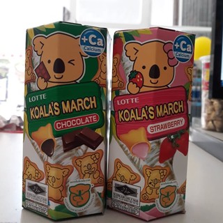 Bánh Gấu Nhân Socola Koala's March Lotte 37g