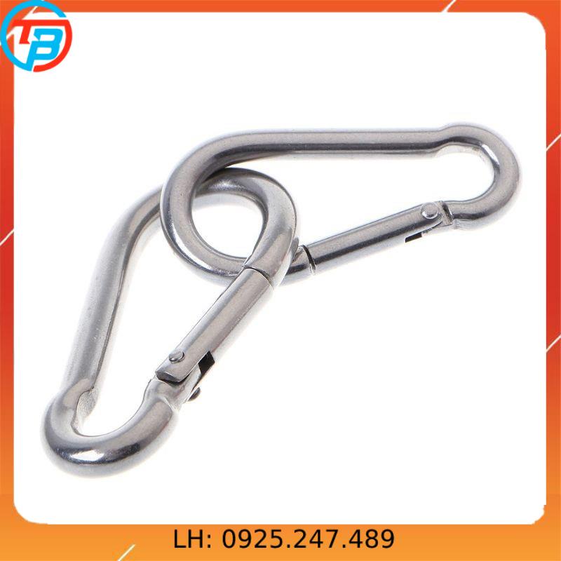 Móc Khóa An Toàn INOX 304 size 5mm, 6mm, 8mm - Cáp Thép Thái Bình Vina