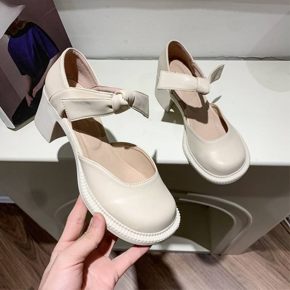 Giày cao gót Mary Jane Giày Cao Gót Thiết Kế Mới Cao Cấp Thời Trang Dành Cho Mùa Xuân Hè