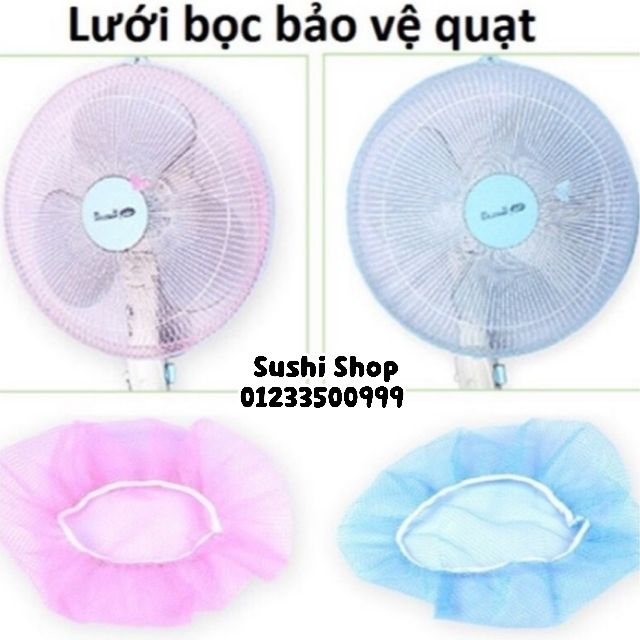 Lưới bọc quạt  - Lưới an toàn cho bé