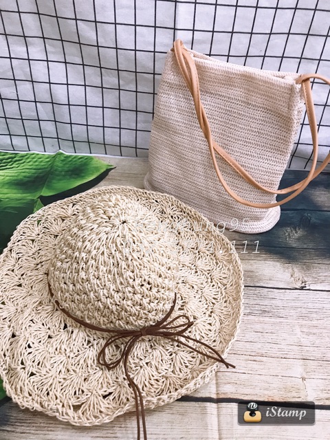 FREESHIP 50K_ MUA TÚI TẶNG NGAY MŨ CÓI ĐI BIỂN CÙNG LOẠI SIÊU XINH | BigBuy360 - bigbuy360.vn