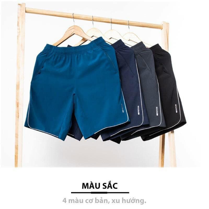quần gió nam 4 màu [ HAYI SHOP ] chất liệu vải gió, dáng siêu nhẹ, quần nam ngắn