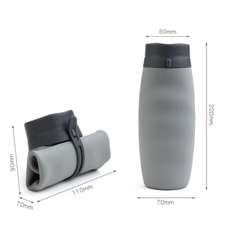 Bình gấp silicon 600ml