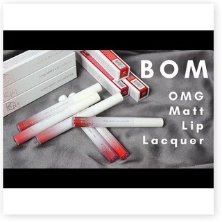 Son kem lì BOM OMG matte lip lacquer