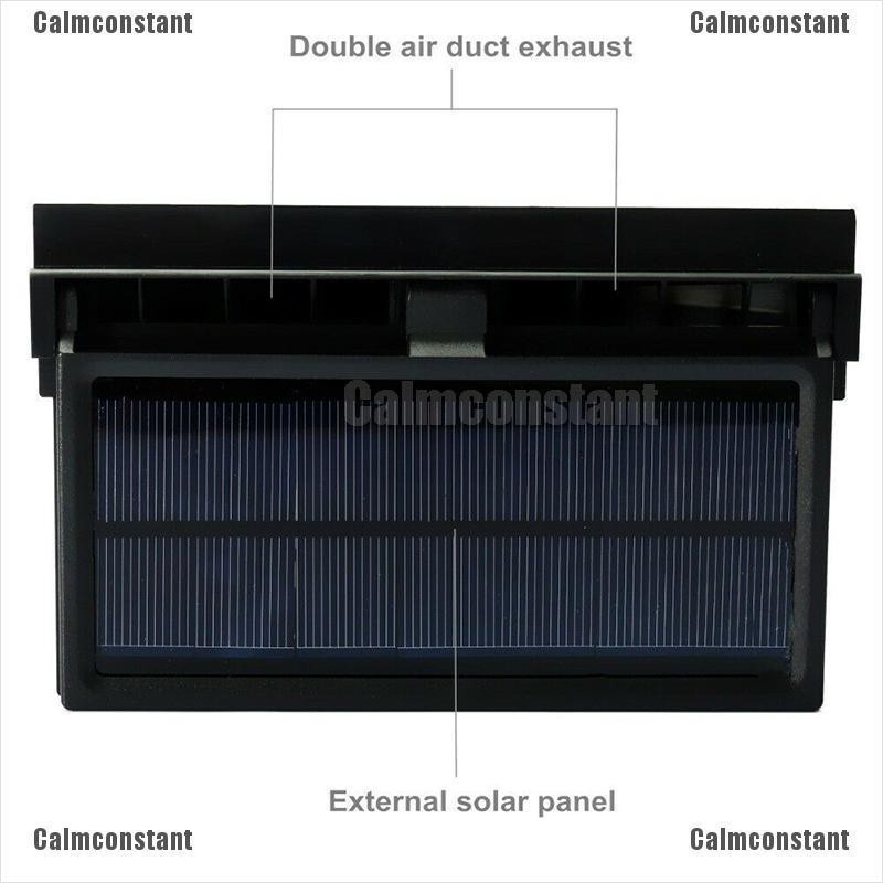 Quạt Điều Hòa Không Khí Năng Lượng Mặt Trời Cho Xe Hơi