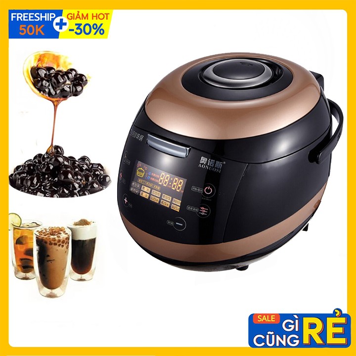 Nồi nấu trân châu tự động Aonuosi 5L chính hãng, cao cấp, siêu bền