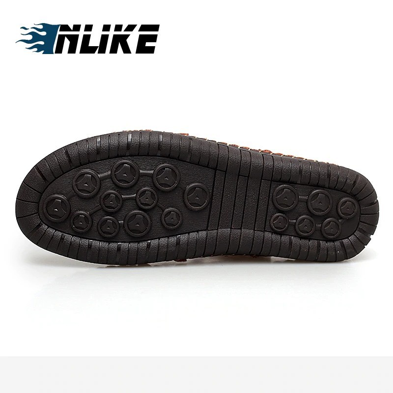 Giày sandal da thật size lớn cho nam