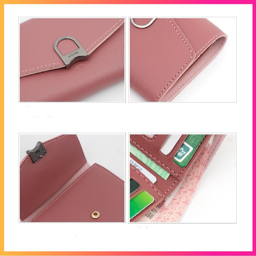 Ví cầm tay mini dự tiệc sang trọng, ví đựng tiền nhỏ gọn da Pu chống nước tiện lợi | BigBuy360 - bigbuy360.vn