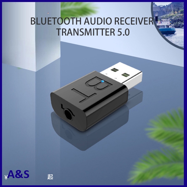 Usb Thu Phát Tín Hiệu Bluetooth 5.0 Usb Rca 3.5mm Aux Cho Pc Tv