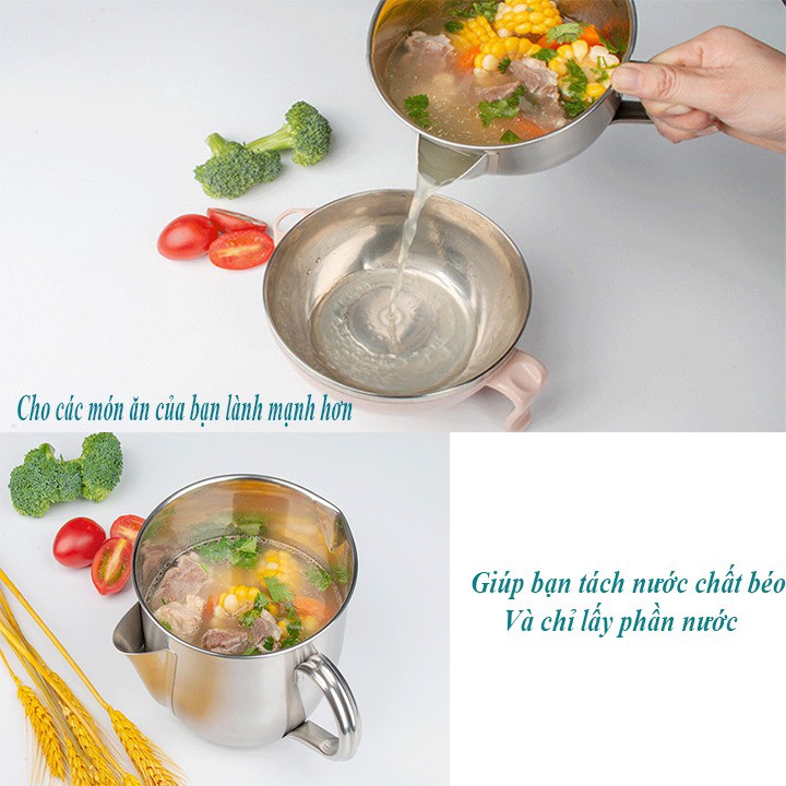 Ca Tách Dầu Ăn Nước Béo 1000ML