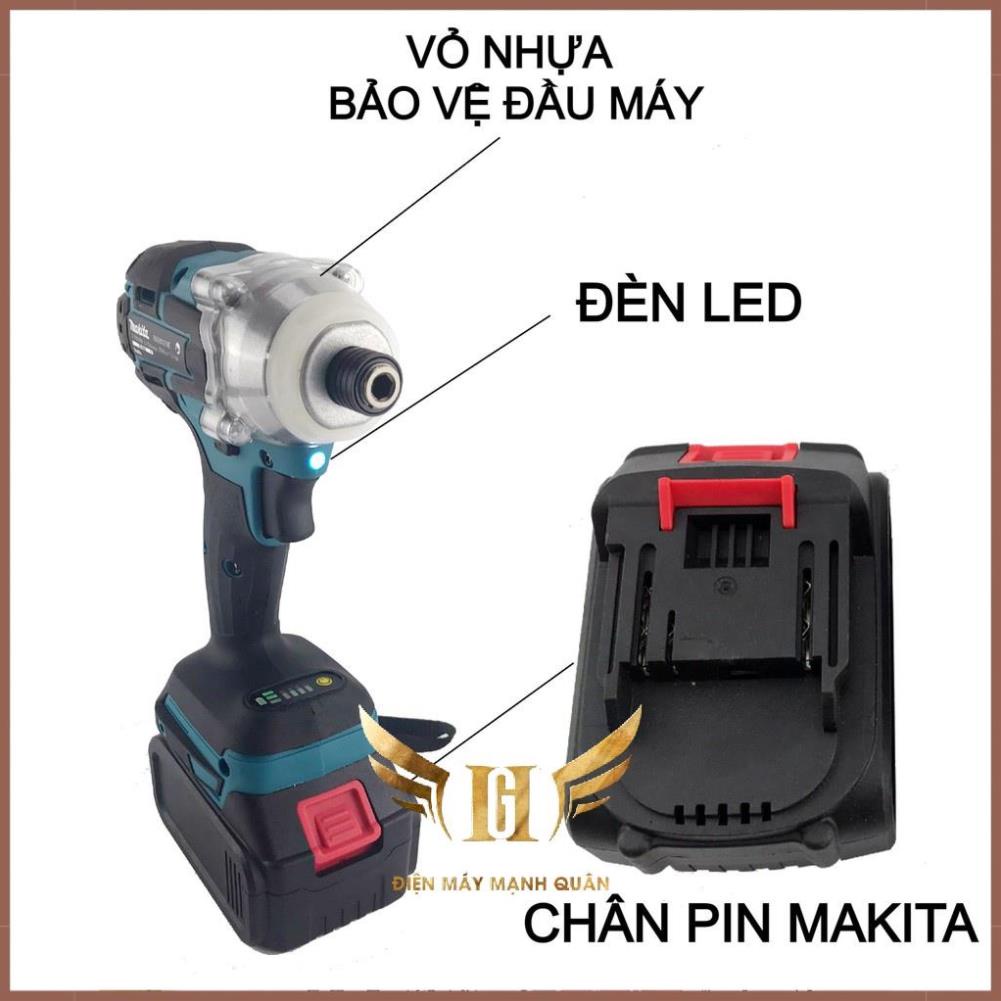 Thân Máy Siết Bulong Ma.kita, Máy Vặn Vít, Bắn Ốc Pin_Động Cơ Không Chổi Than