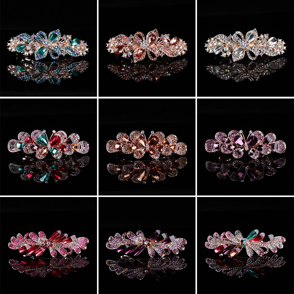 Kẹp Tóc Đính Hoa Thời Trang Cho Nữ