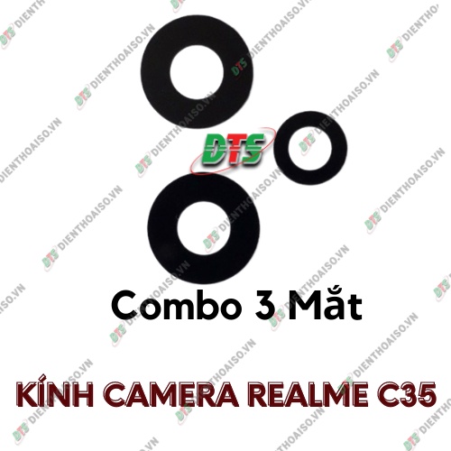 Kính camera realme c35 kèm keo dán ( kính camera thay cho realme c35 )