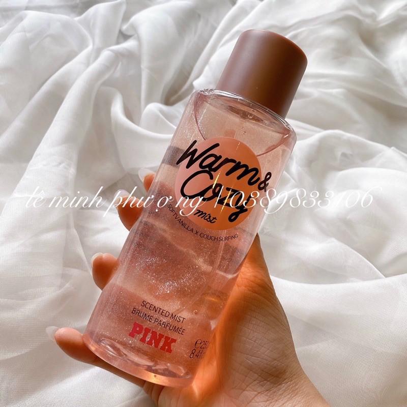 xịt thơm toàn thân body mist victoria secret Urban bouquet ,Fress Clean ,cool & Bright ,warm cozy ,Beach Flower