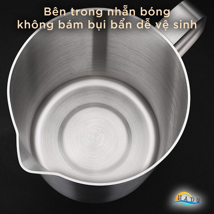 Bình lọc dầu ăn inox 304 cao cấp chất lượng cao kháng khuẩn 99,99% ca lọc dầu nhanh sạch dễ vệ sinh tay cầm êm SSGP