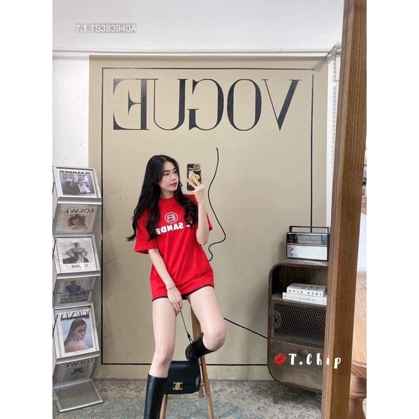 Áo thun đỏ jin TC12