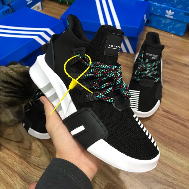| Ảnh Thật | Giày Adidas EQT Đen Xanh