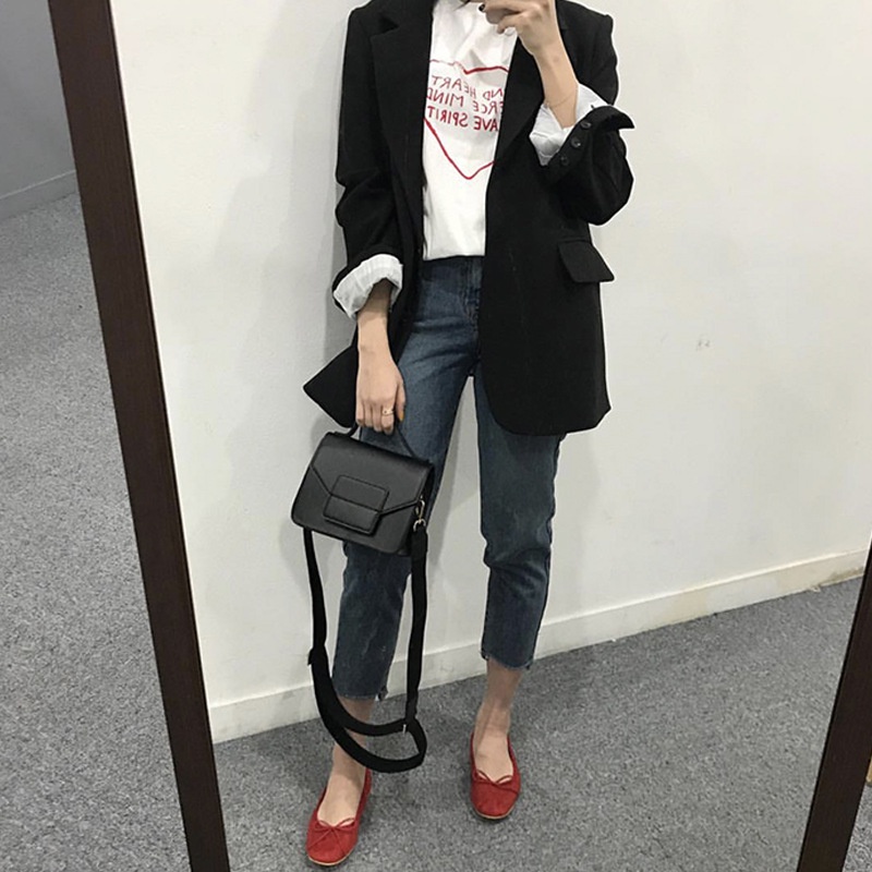 Túi đeo vai hình vuông cỡ nhỏ phong cách phương Tây