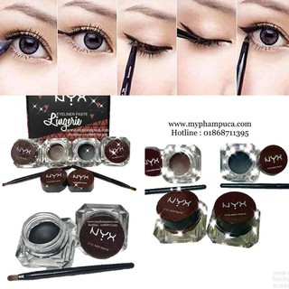 GEL KẺ MẮT NYX -HỢP 2 MÀU