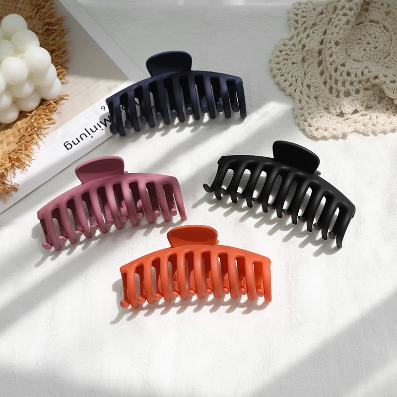 Kẹp Tóc Đính Bóng Tròn Lớn Bằng Acrylic Nhiều Màu Phong Cách Hàn Quốc Thời Trang Cho Nữ