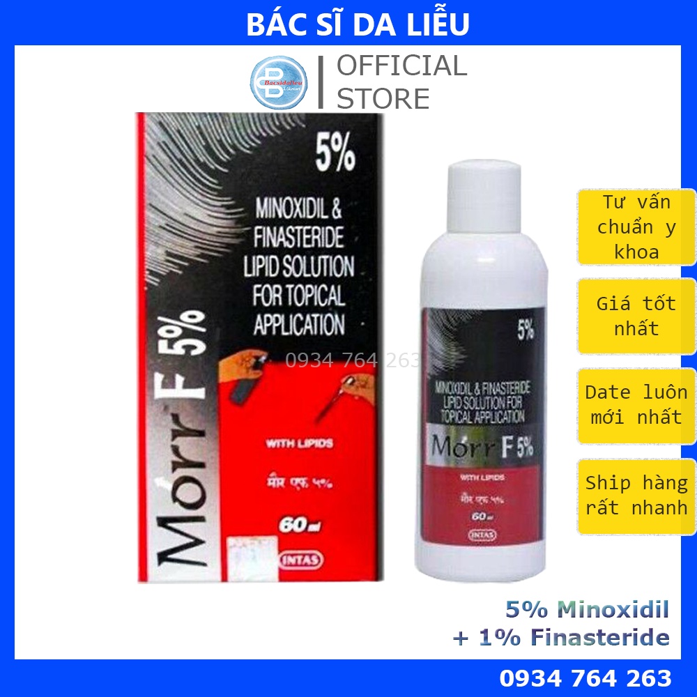 Serum Mọc Tóc - Minoxidil & Finasteride 5% - Morr F 5% F5 (60ml)