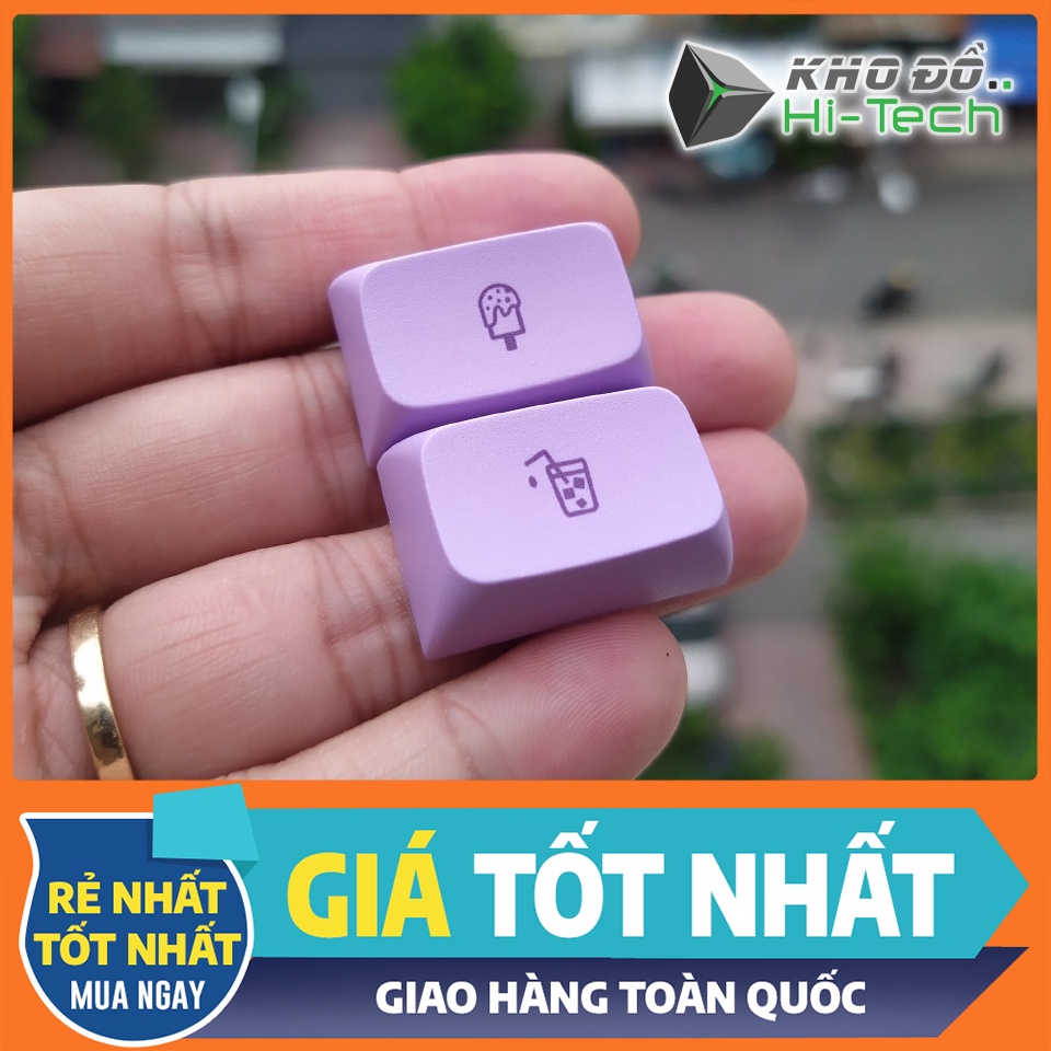 Keycap ICE CREAM lẻ cho bàn phím cơ 💖 𝘍𝘳𝘦𝘦𝘴𝘩𝘪𝘱 💖 XDA profile dày dặn, phù hợp với mọi bàn phím cơ tiêu chuẩn