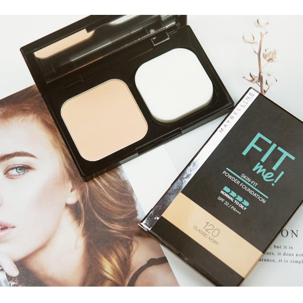 Phấn Nén Kiềm Dầu Maybelline Skin Fit Powder Foudation SPF32/PA+++ (9g)