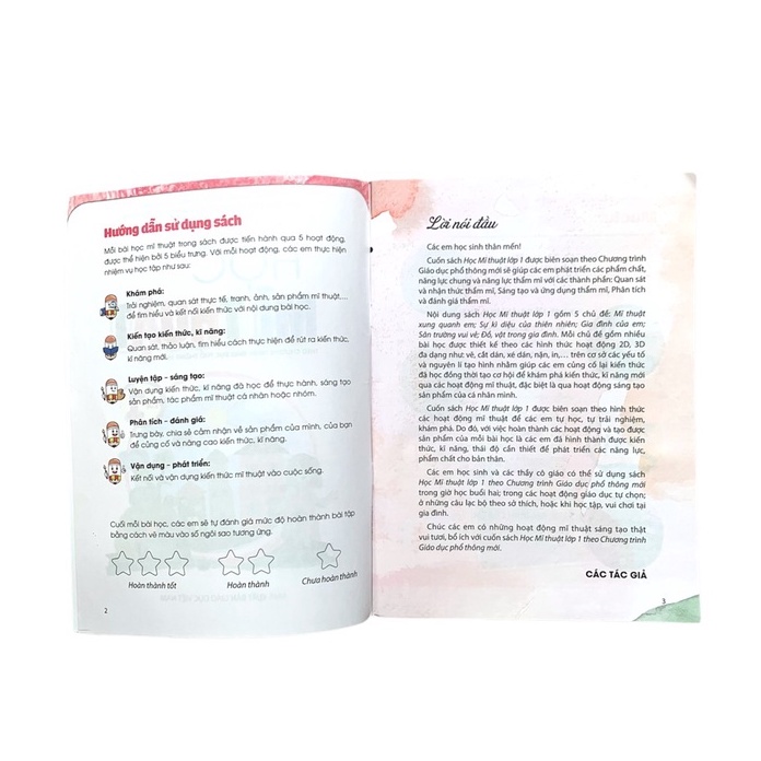 Sách - Học Mĩ Thuật lớp 1.