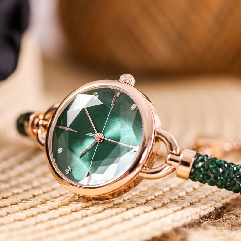 đồng hồ thời trang nữ KT146 dây rút cực xinh | BigBuy360 - bigbuy360.vn