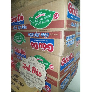 Thùng Cháo Gấu Đỏ Thịt Bằm 50 gói