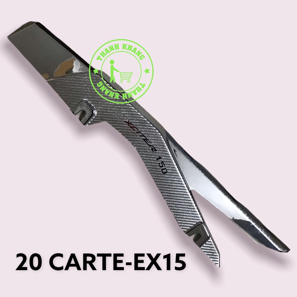 Phụ kiên ốp nhựa xi Exciter150 đời 2015,2016,2017,2018 hàng Việt Nam chất lượng cao thiết kế tinh xảo NXT-EX15