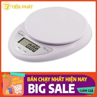 Cân Điện Tử Nhà Bếp Mini Electronic Kitchen Scale Cân Thực Phẩm 5Kg