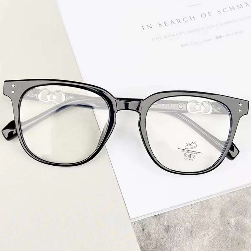 Mắt Kính GM Gọng Vuông Siêu Nhẹ Chống Ánh Sáng Xanh Thời Trang Hàn Quốc