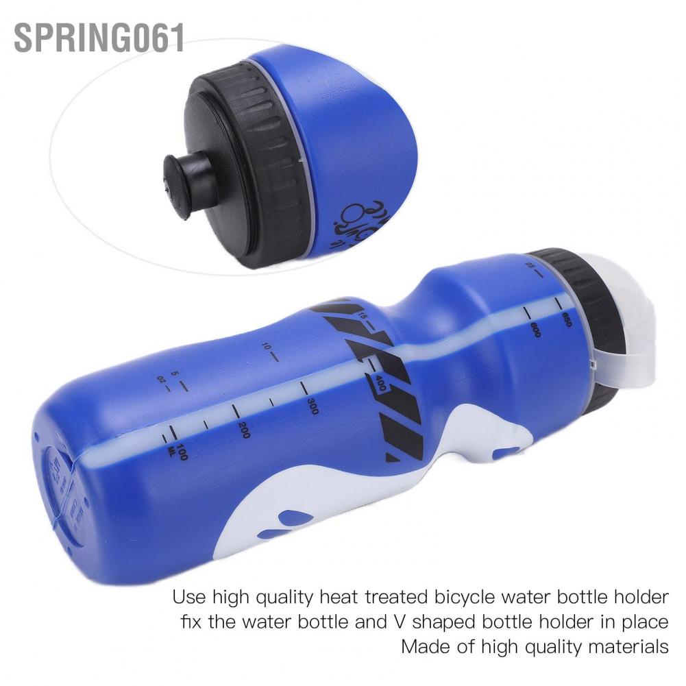 Spring061 Bike Water Bottle Cages Set Light Weight Durable Holder for Outdoor Cycling