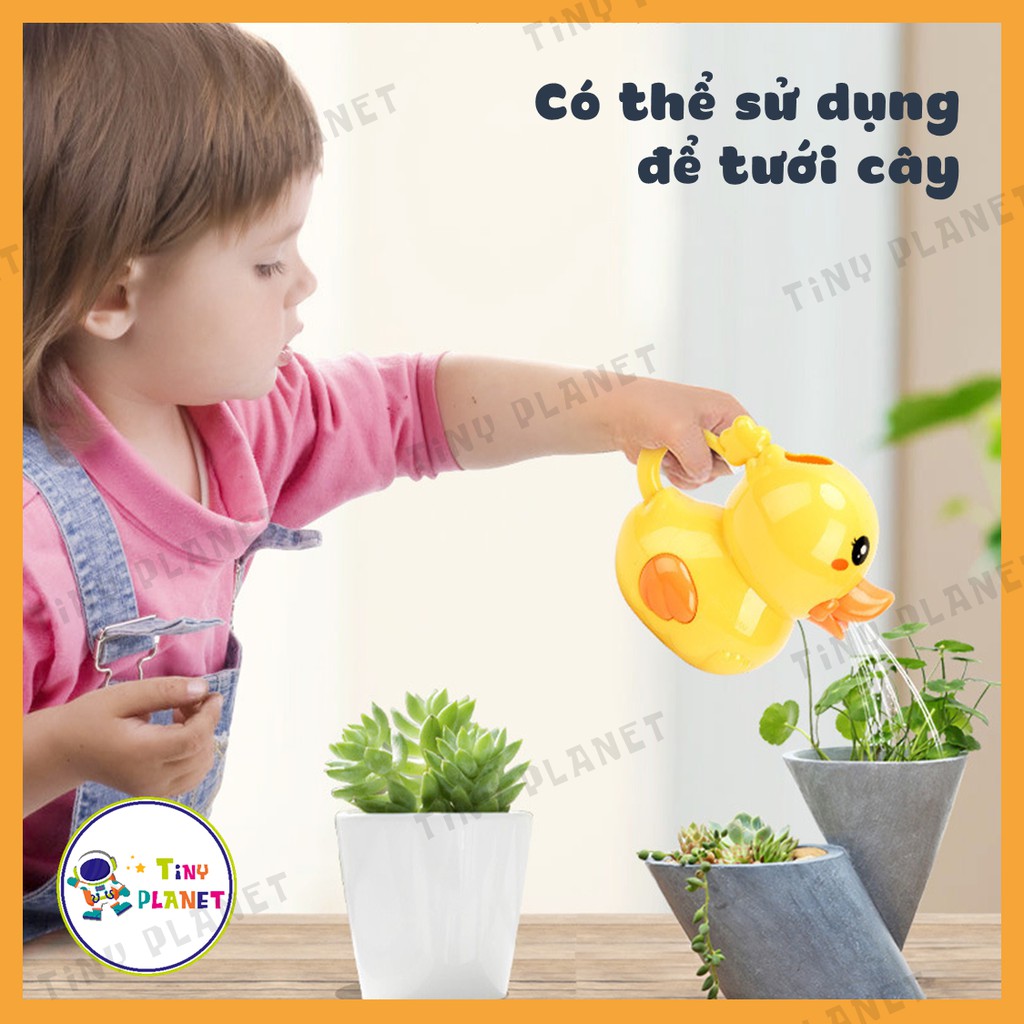 Gáo nước hình chú vịt siêu cute cho bé