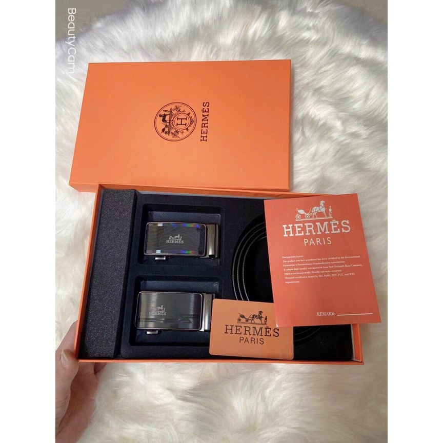 Thắt Lưng Nam Da Cao Cấp, khóa tự động mạ kim sang trọng MSP235