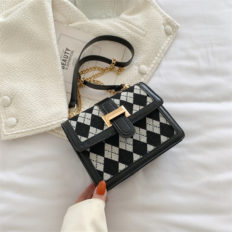 Túi Đeo Chéo Hình Vuông Đơn Giản Thời Trang Xuân Thu Dành Cho Nữ 2022