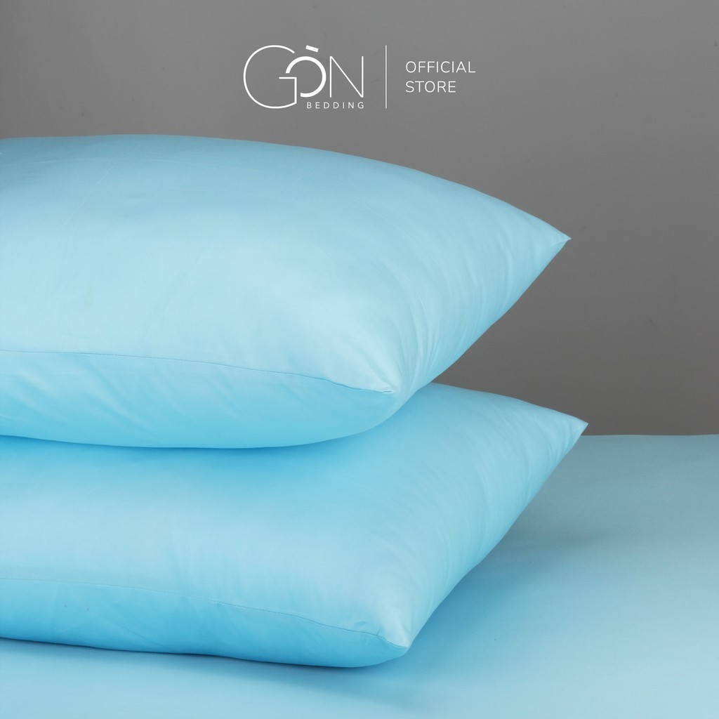 [Nhiều màu] Cặp Vỏ Gối Nằm Gòn Bedding Cotton Satin Hàn Quốc Màu Trơn 50x70 cm | BigBuy360 - bigbuy360.vn