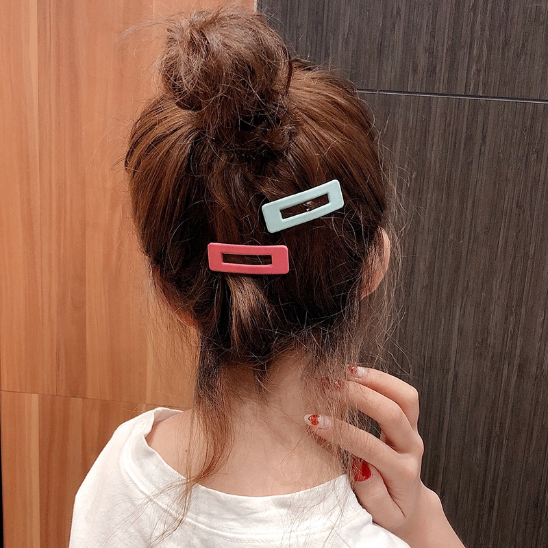 Kẹp tóc nhiều màu sắc phong cách Hàn Quốc cho bé gái