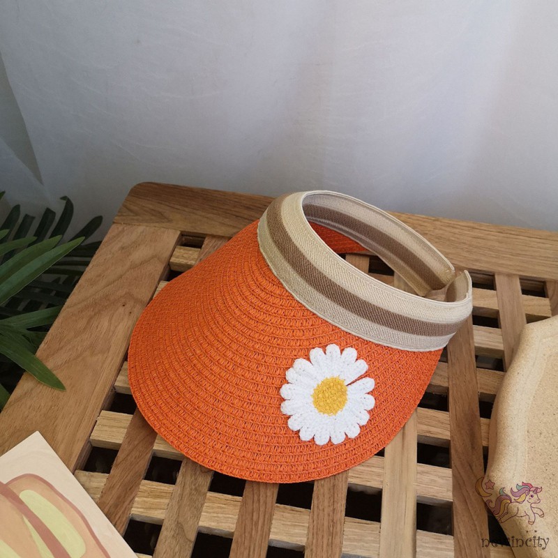 ✿ Korean Style Summer Kids Hat Girls Sun Visor Beach Hats