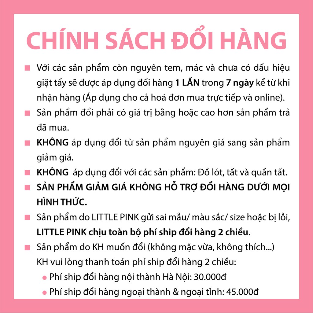 [LITTLE PINK] Summer Tee - Áo thun tay hến bé gái