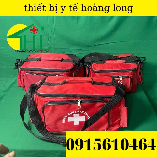 Túi Cứu Thương Màu Đỏ Cỡ Trung 30x20x20cm - Túi Y Tế