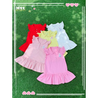 Hình thật - Váy polo đuôi cá in hình Disney cực xinh xắn