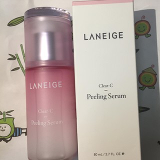 Tinh chất tẩy tế bào chết cho da mềm mịn Laneige Clear C Peeling Serum 80Ml tem phụ tiếng việt thanh lý 1 chai