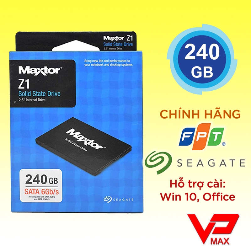 SSD fuller Seagate 128Gb 256Gb Hỗ trợ cài